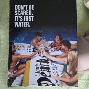 Women's Black and White Swimwear